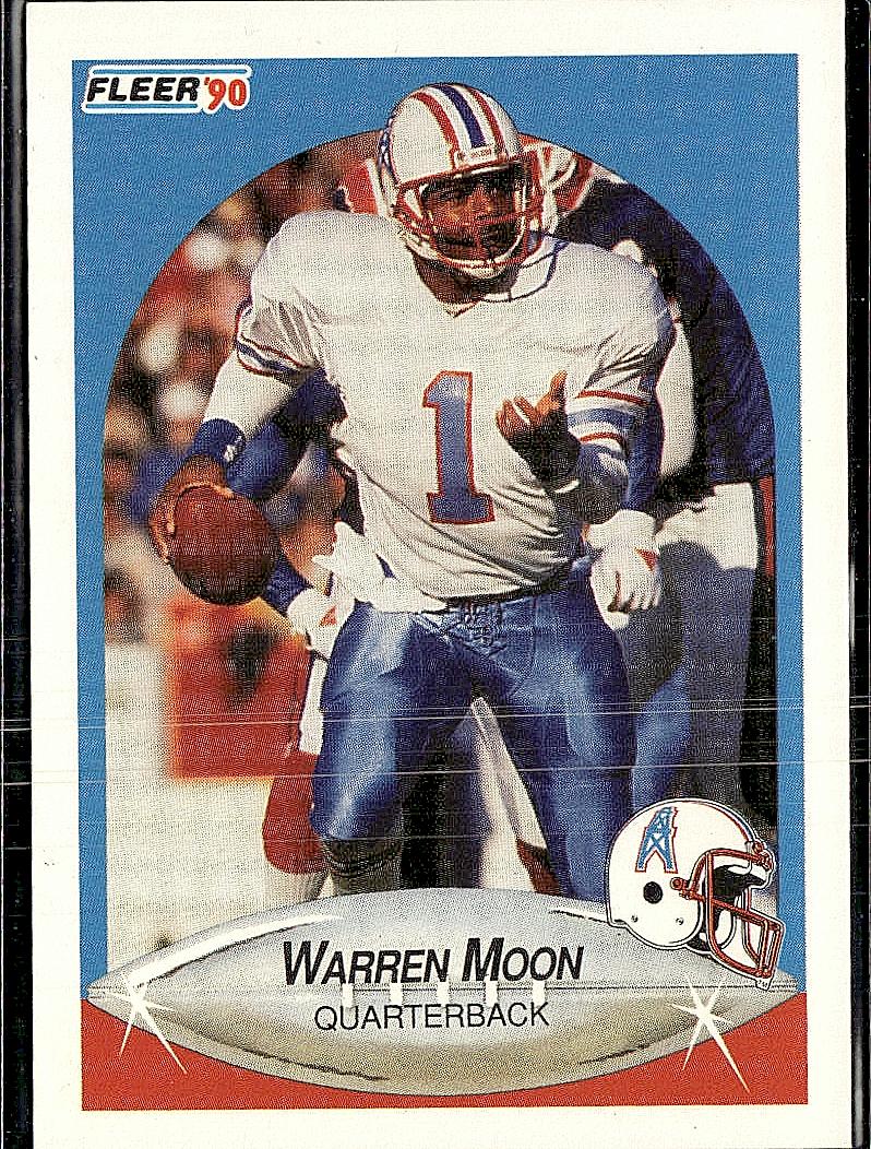 1990 Fleer #133 Warren Moon