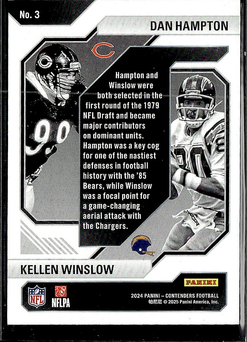 2024ContendersDan Hampton / Kellen Winslow Historic Draft Class Contenders