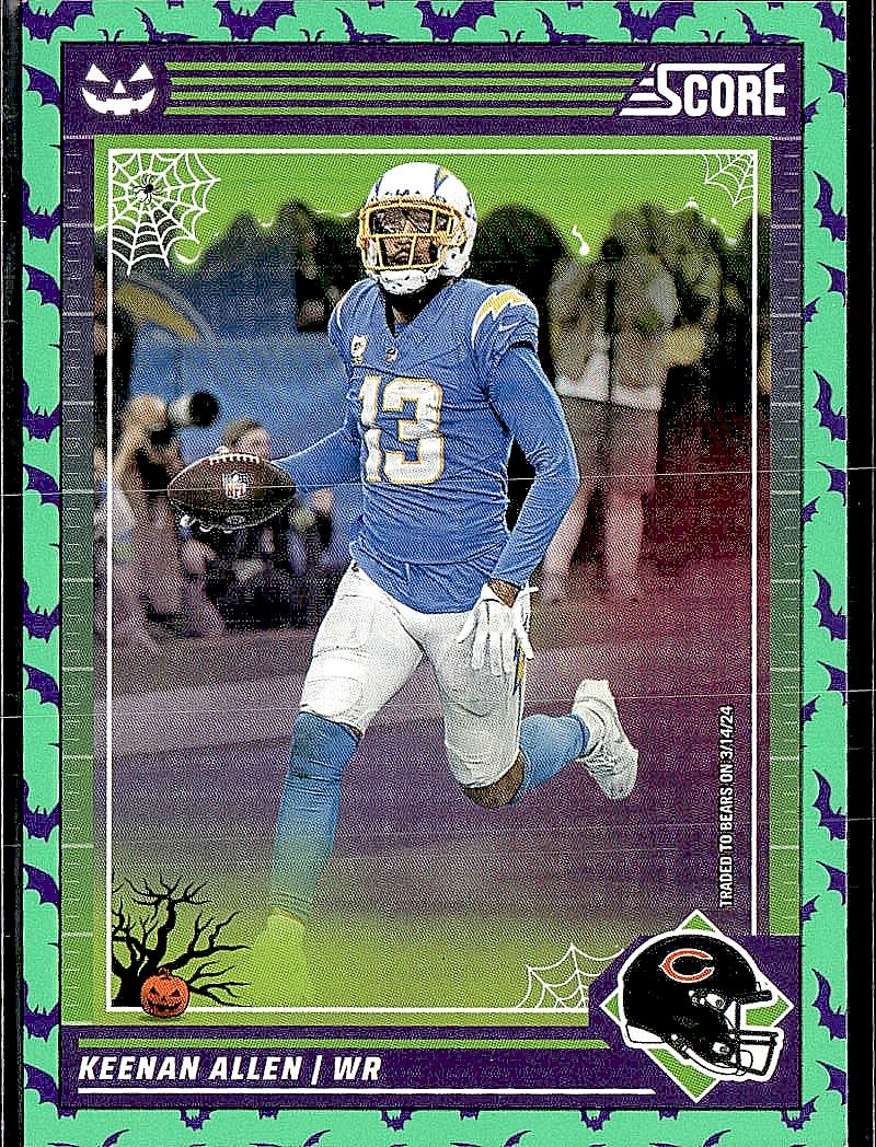 2024 Score-A-Treat #168 Keenan Allen Green Bats