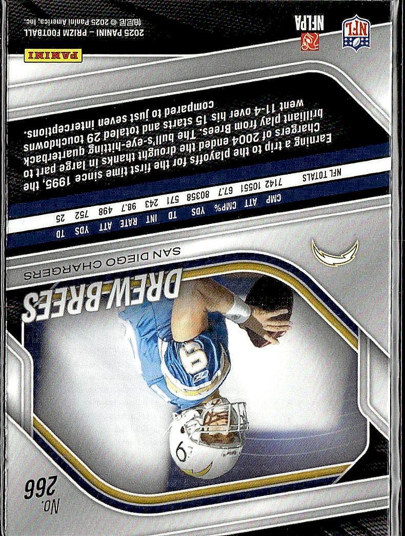 2025 Panini Prizm #266 Drew Brees