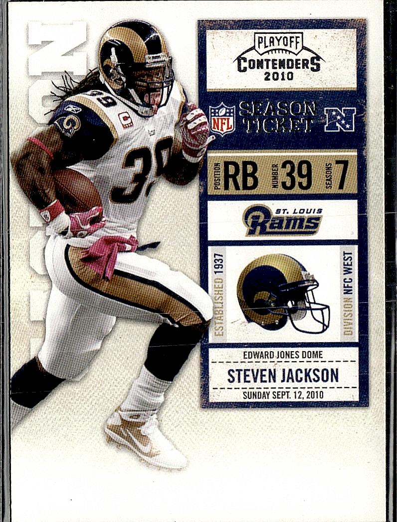 2010 Playoff Contenders #091 Steven Jackson
