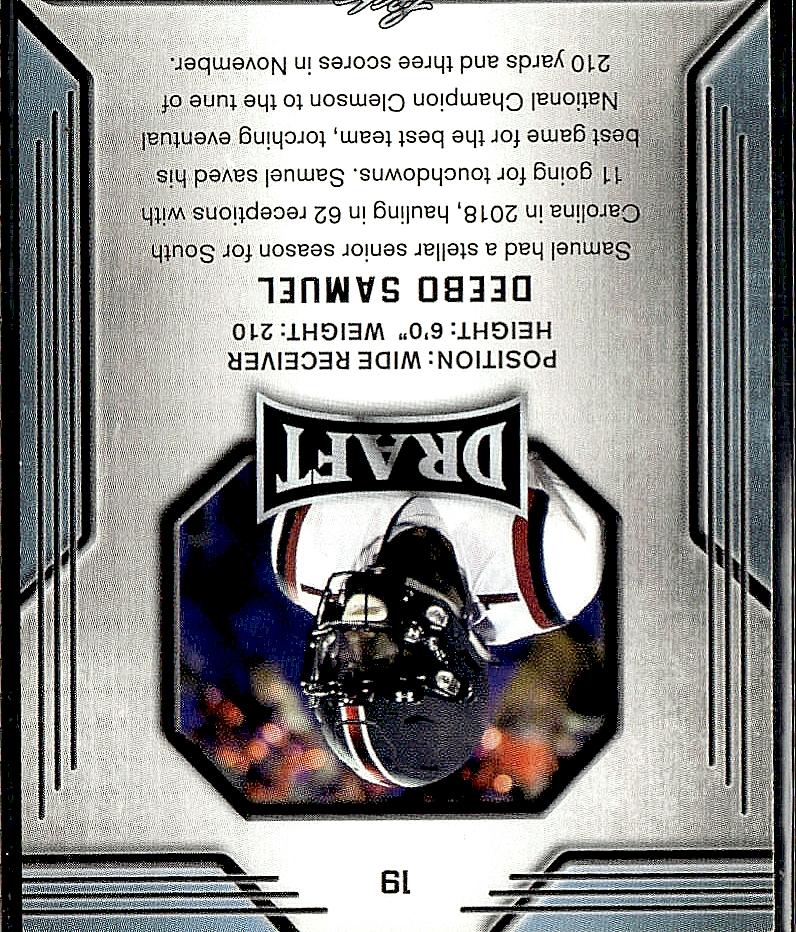 2019 Leaf Draft #19 Deebo Samuel