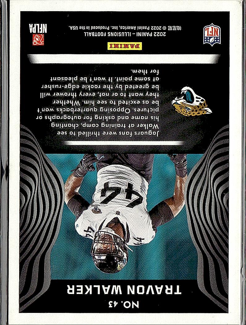 2022 Panini Illusions #43 Travon Walker