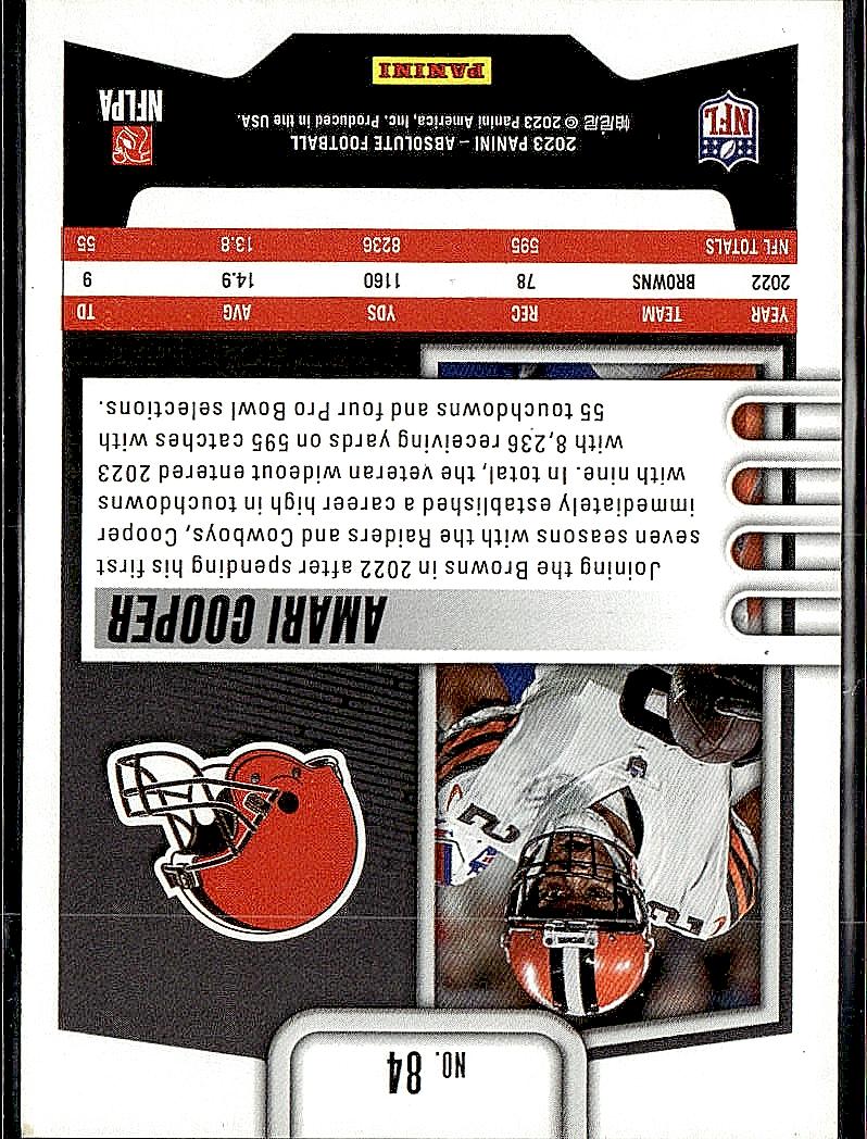 2023 Panini Absolute #84 Amari Cooper