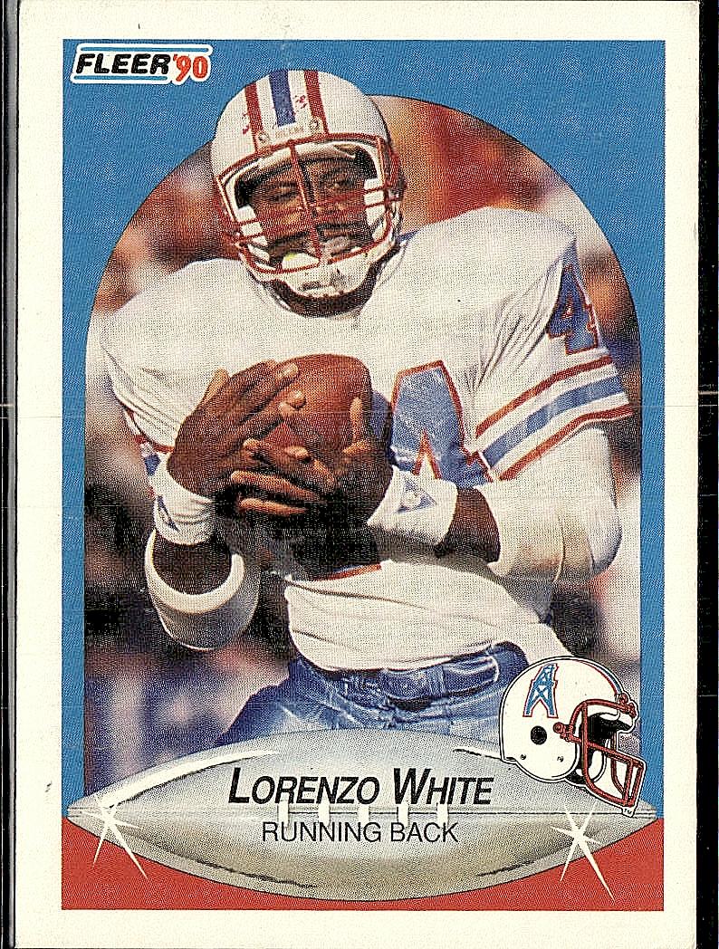 1990 Fleer #137 Lorenzo White
