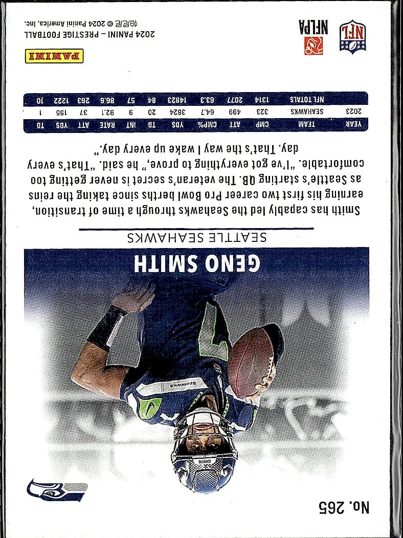 2024 Panini Prestige #265 Geno Smith