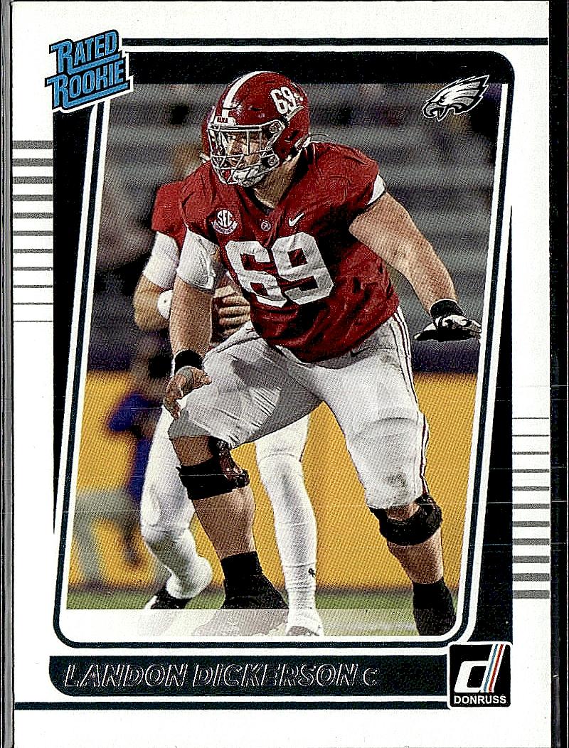 2021 Donruss #305 Landon Dickerson