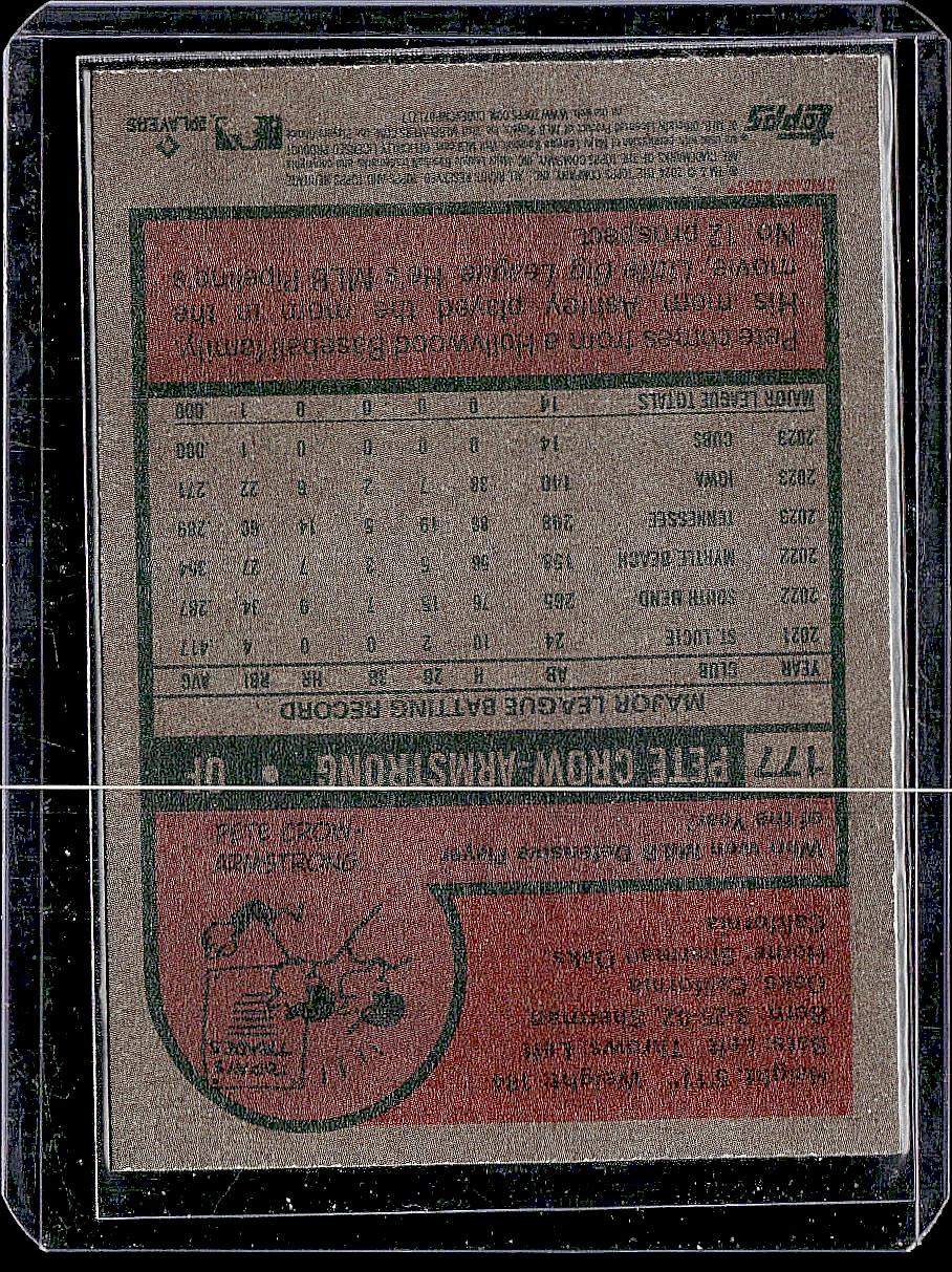 2024 Topps Heritage #177 Pete Crow-Armstrong