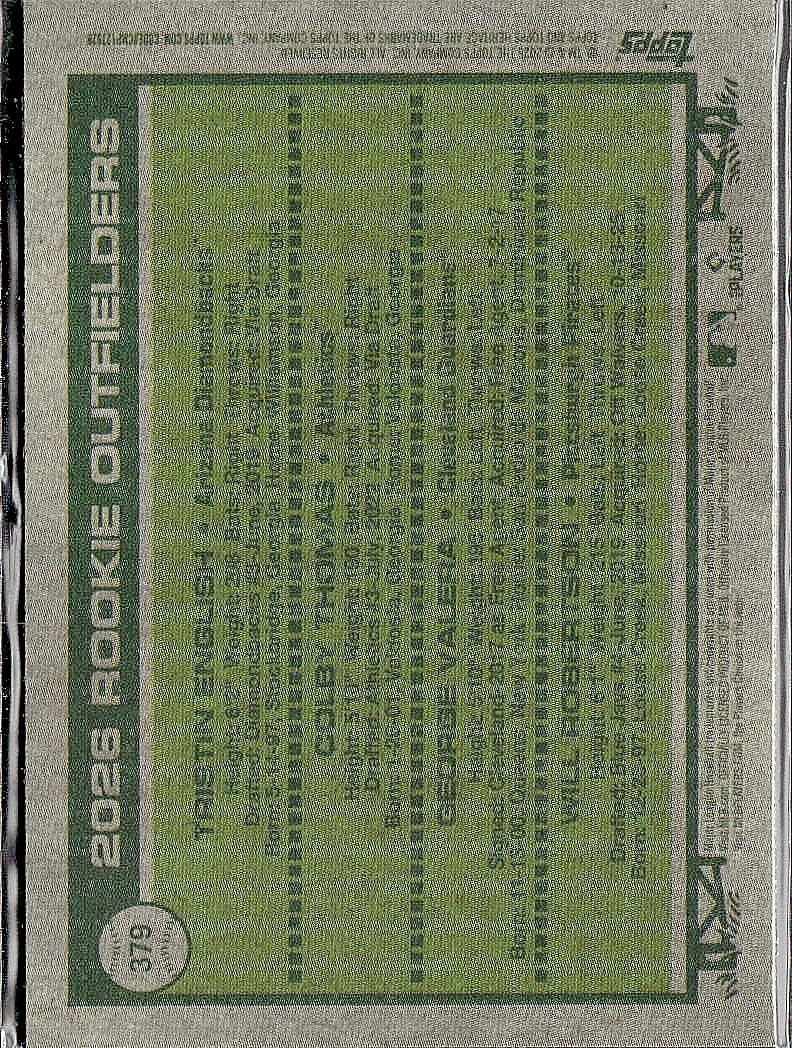 2026 Topps Heritage 2026 RC OF ( English / Thomas /Valera / Robertson) Chrome