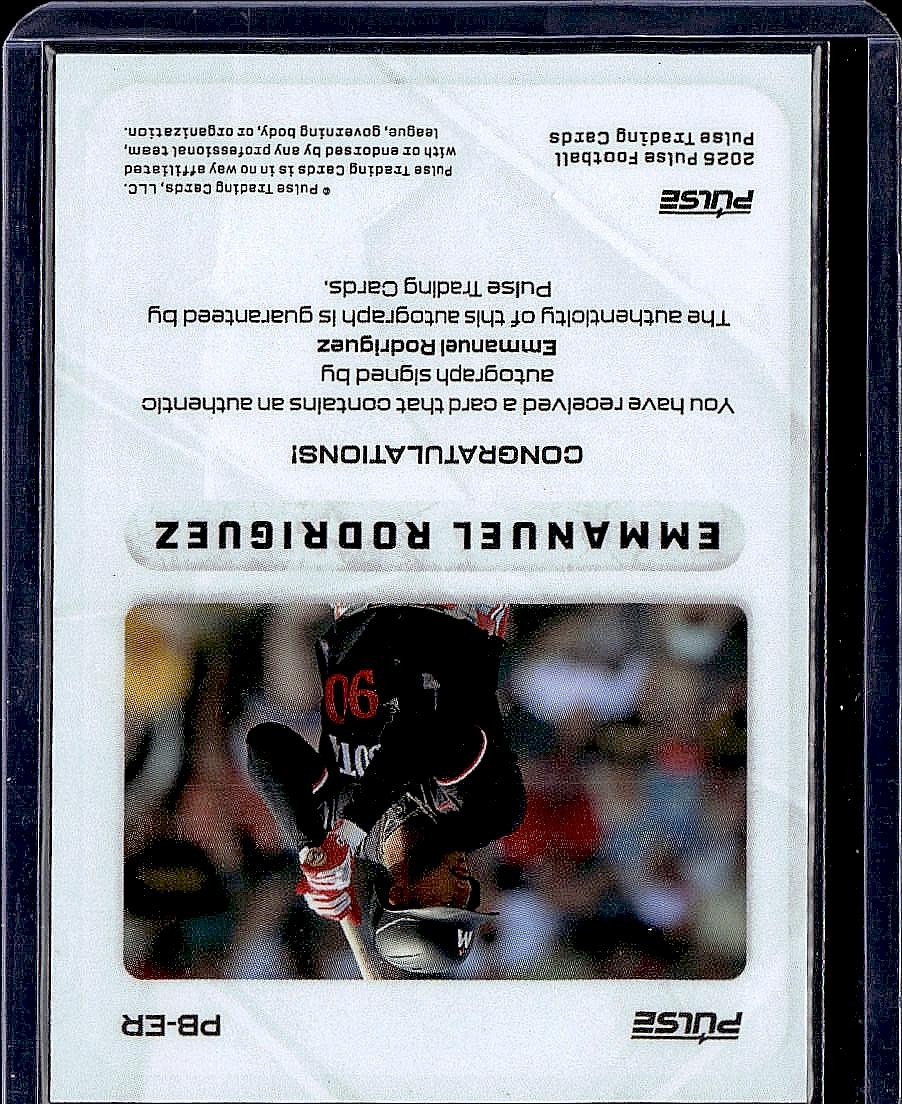 2025 Pulse Baseball #PB-ER Emmanuel Rodriguez Auto
