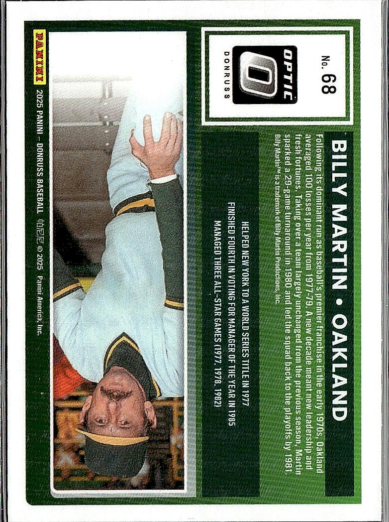 2025 Donruss #68 Billy Martin