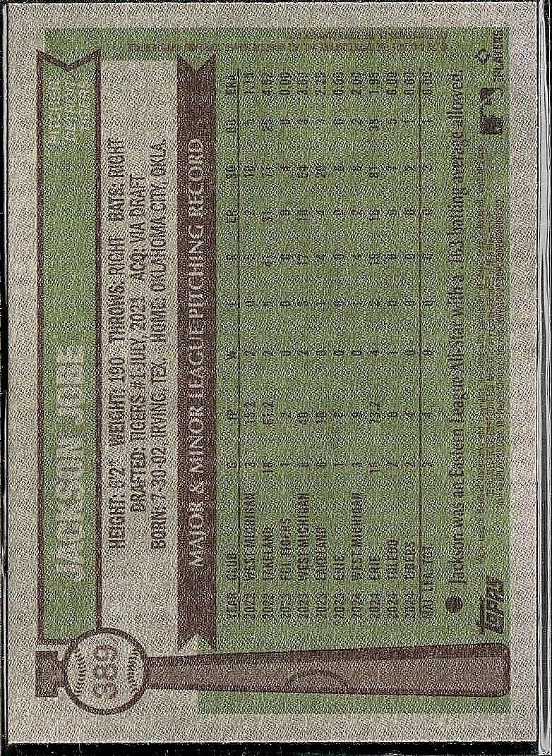 2025 Topps Heritage #389 Jackson Jobe