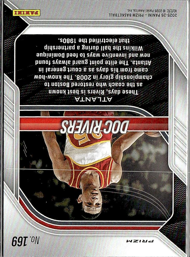 2025-26 Panini Prizm #169 Doc Rivers Silver Prizm