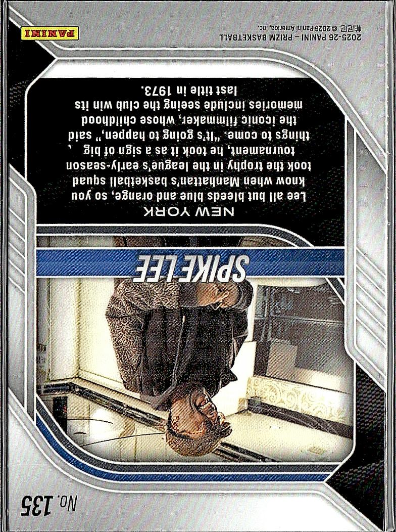 2025-26 Panini Prizm #135 Spike Lee