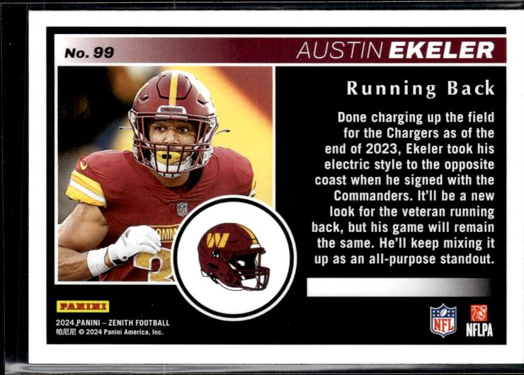 2024 Panini Zenith #99 Austin Ekeler Retail