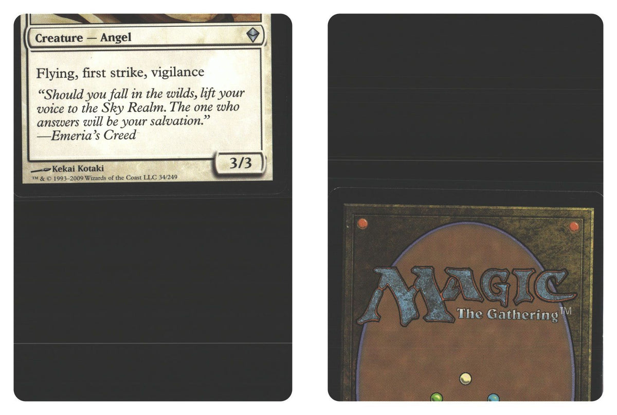 Front + Back scan