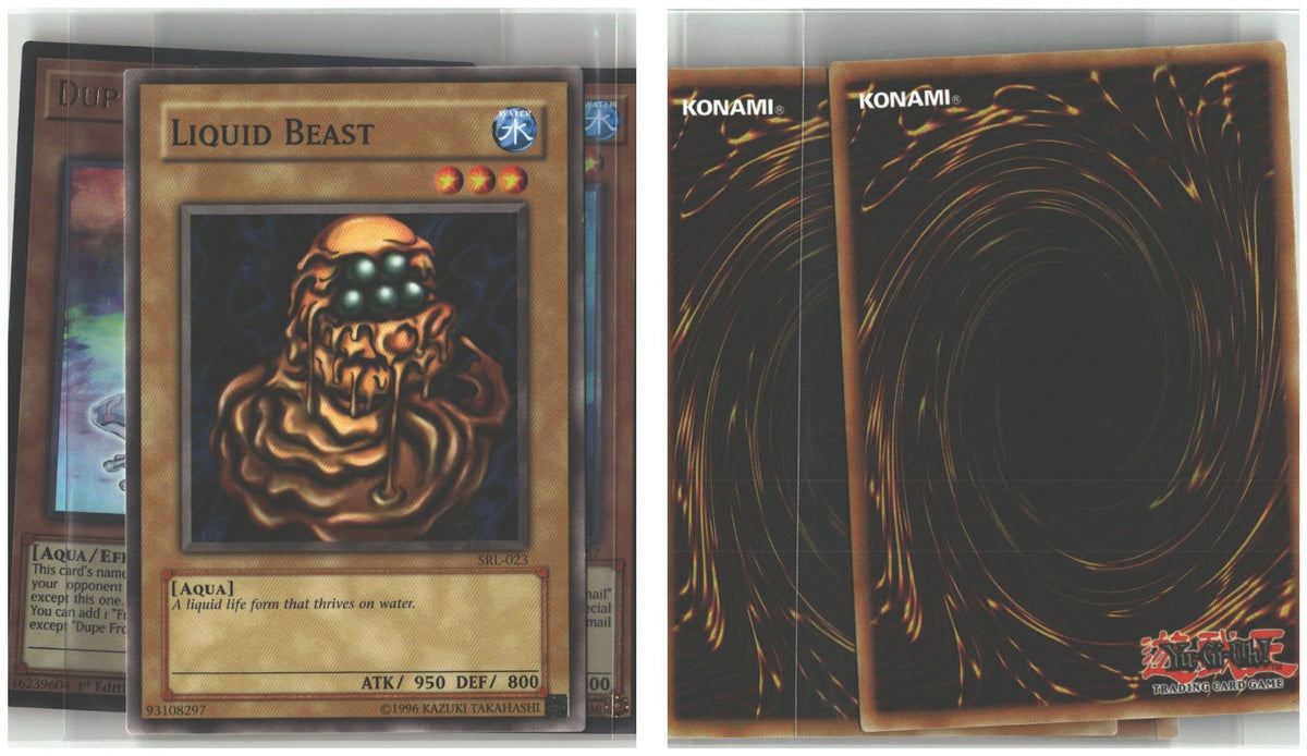 Front + Back scan