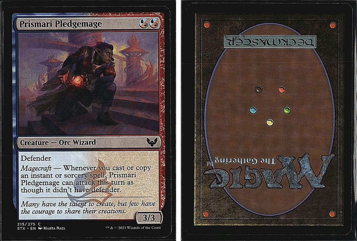 Front + Back scan