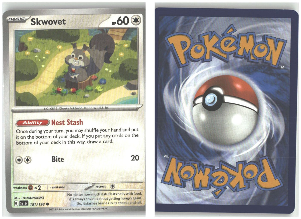 Front + Back scan
