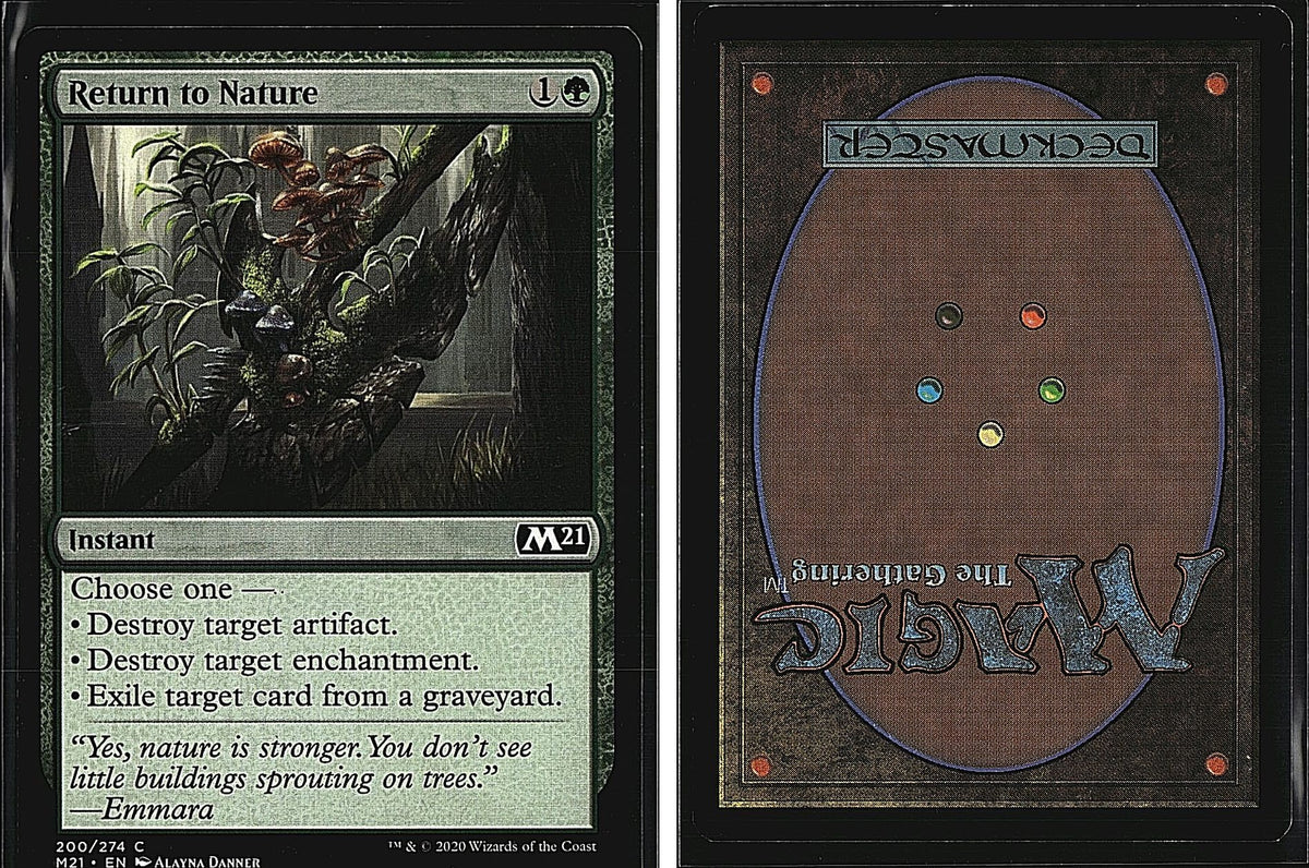 Front + Back scan