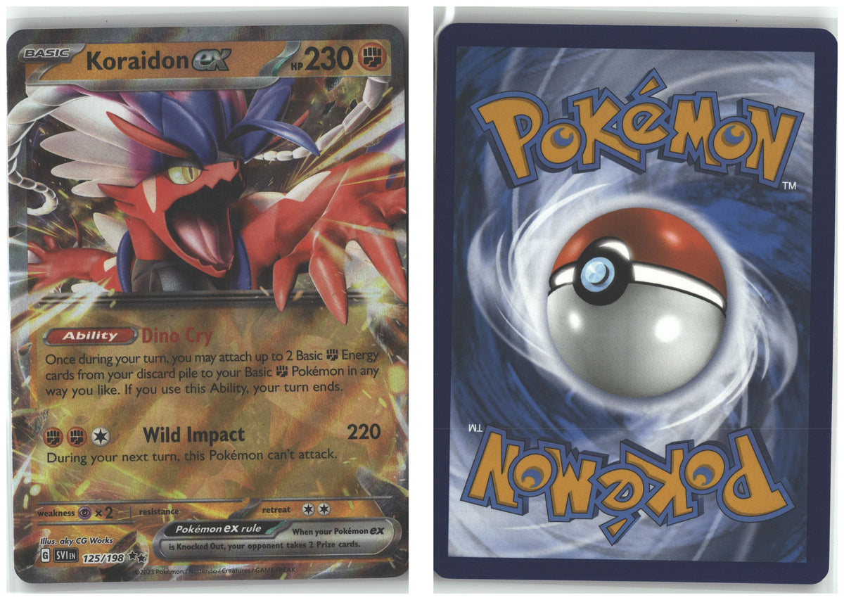 Front + Back scan