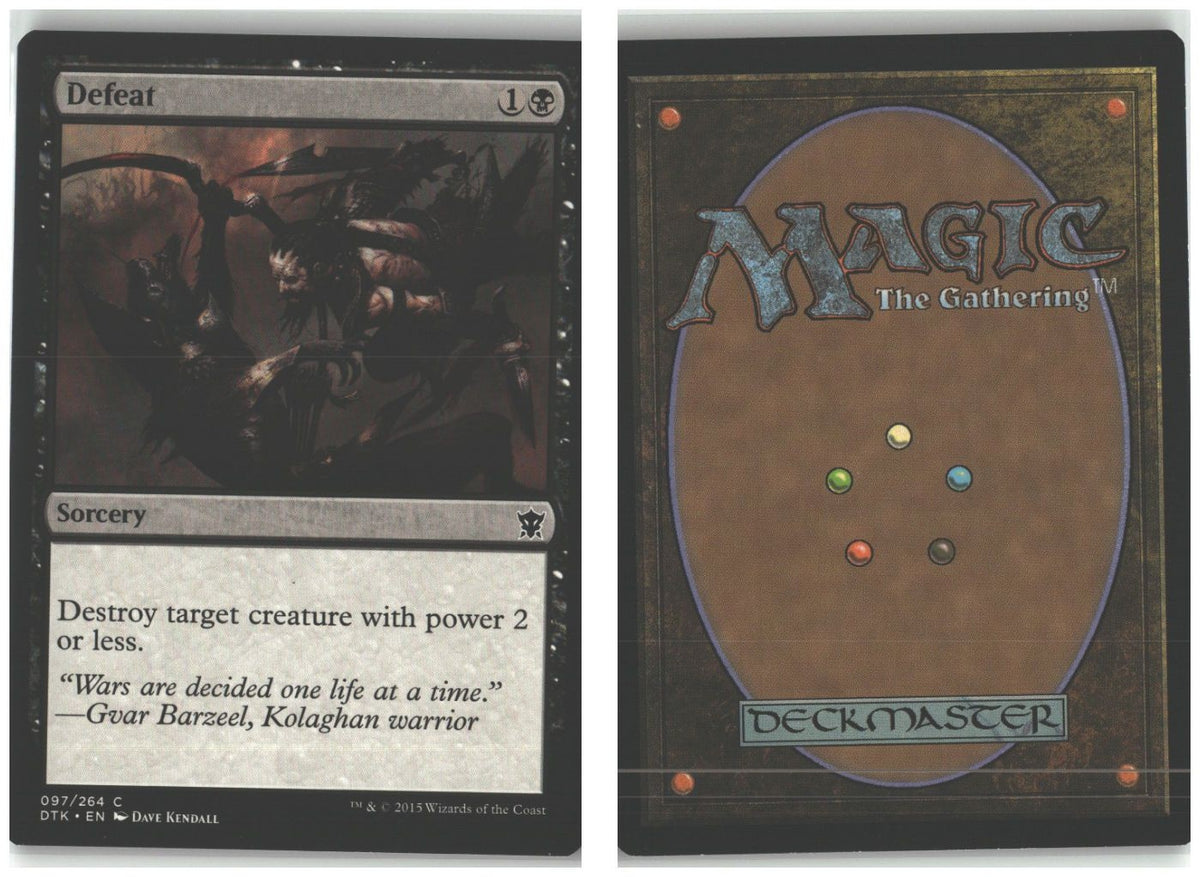Front + Back scan