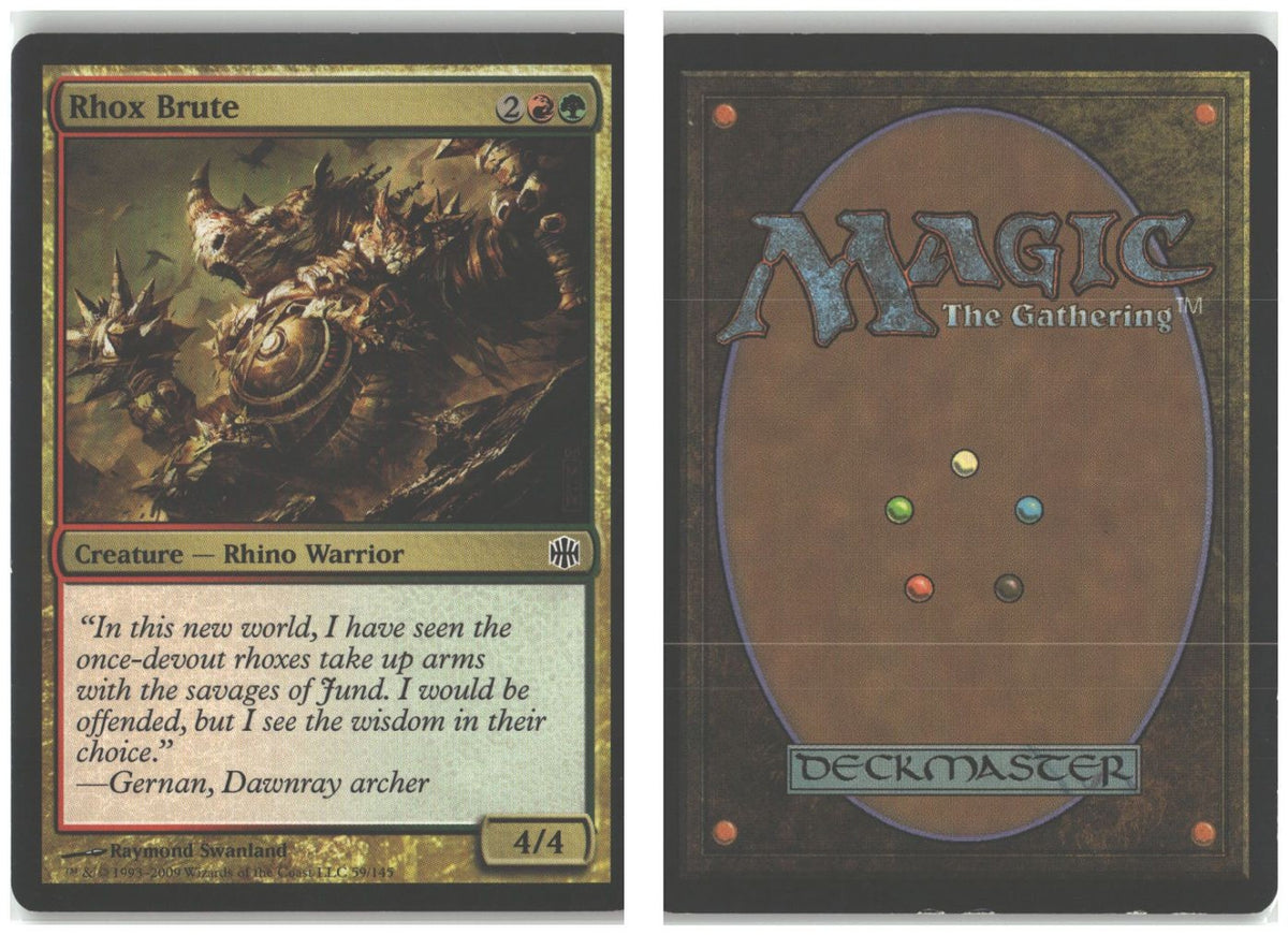 Front + Back scan