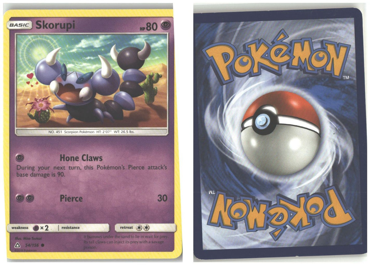 Front + Back scan