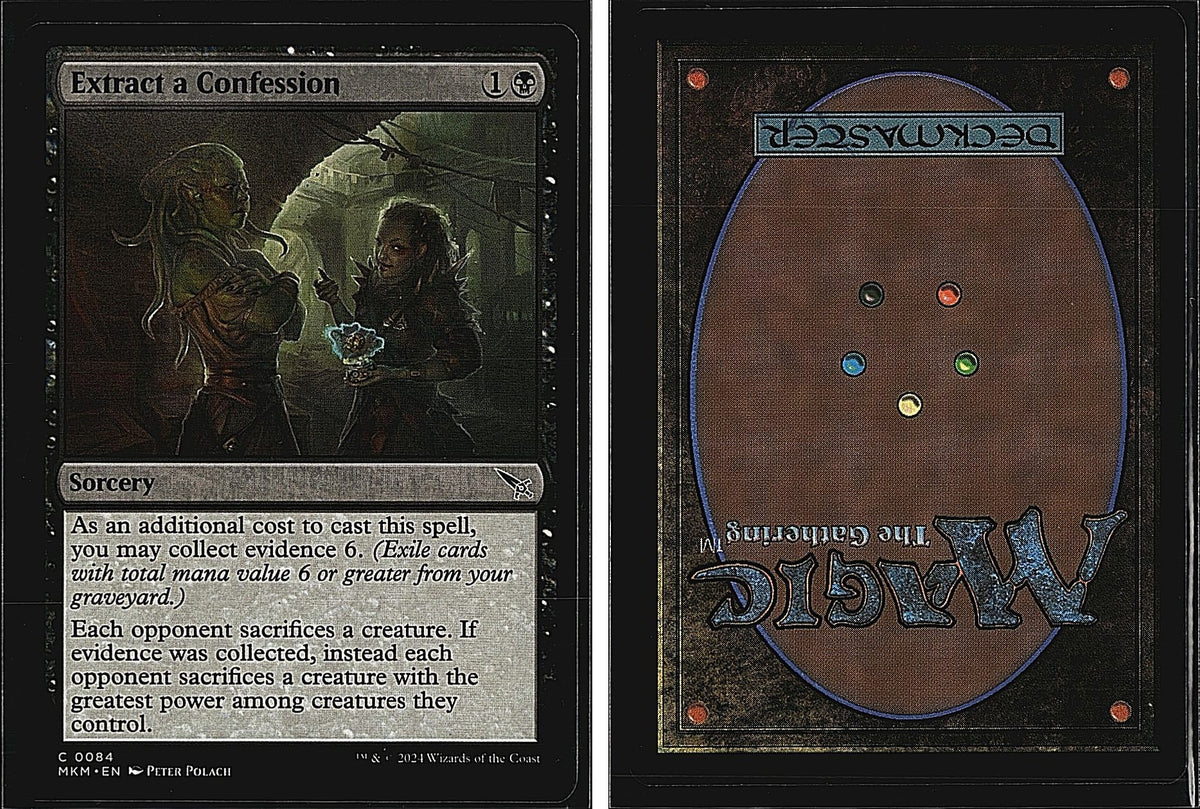 Front + Back scan
