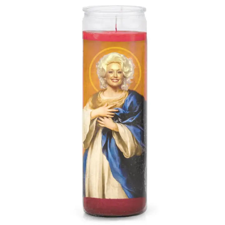 Saint Dolly Prayer Candle