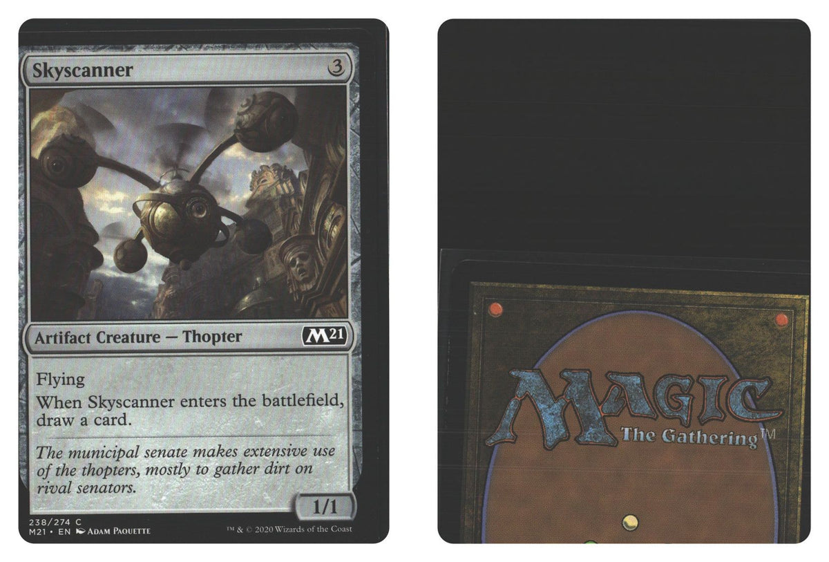 Front + Back scan