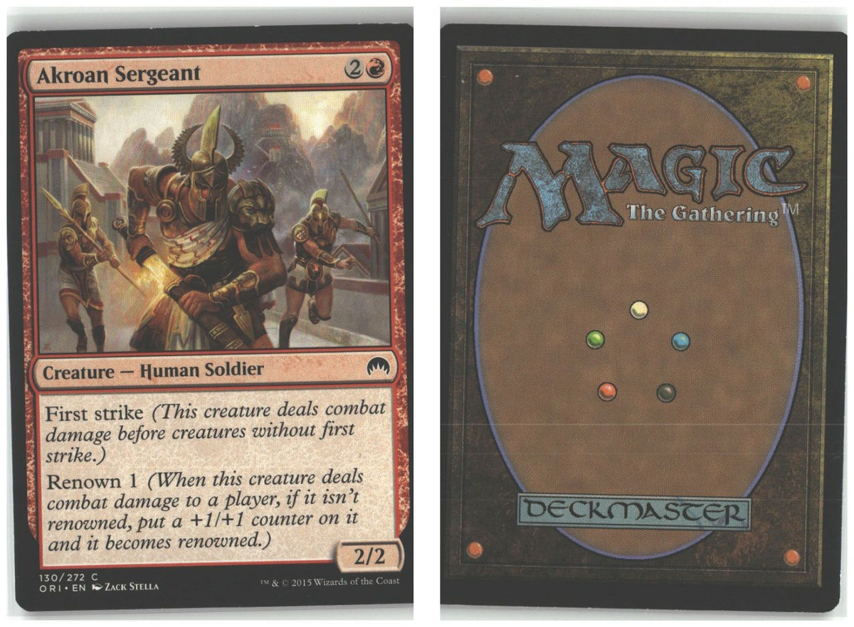 Front + Back scan