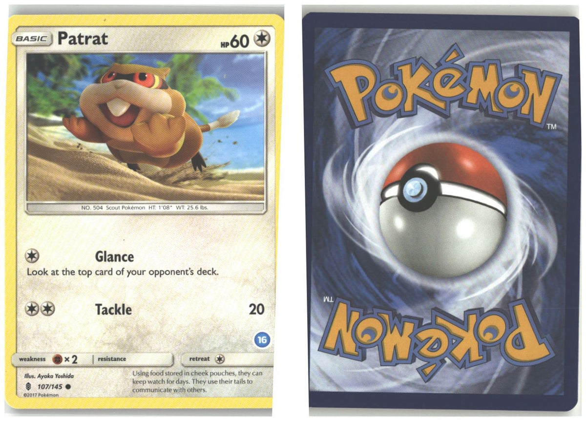 Front + Back scan
