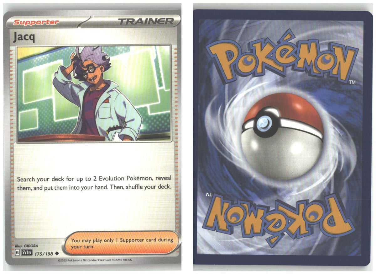 Front + Back scan