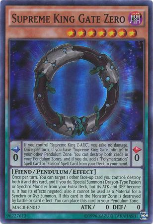 Supreme King Gate Zero