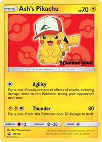 Ash's Pikachu - SM109