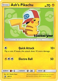 Ash's Pikachu - SM112