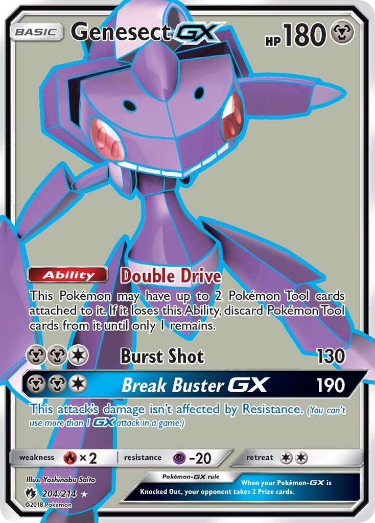 Genesect GX (Full Art)