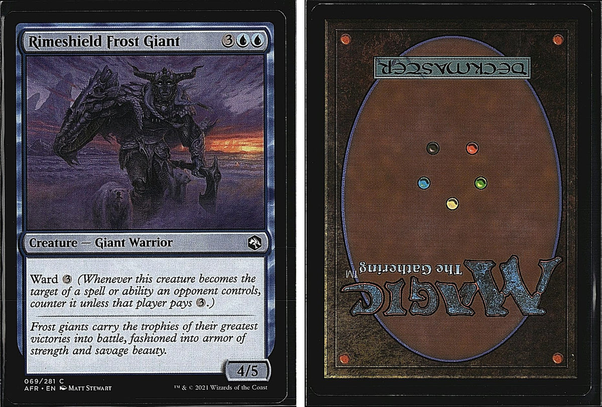 Front + Back scan