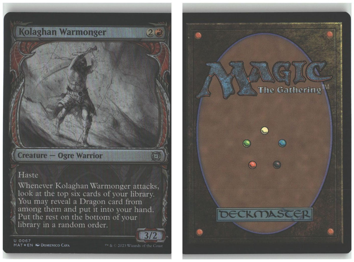 Front + Back scan
