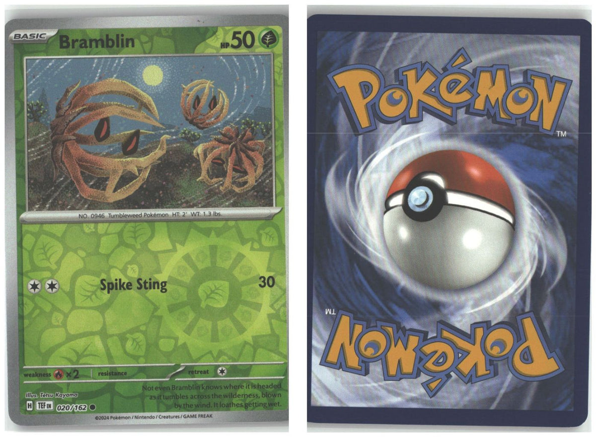 Front + Back scan