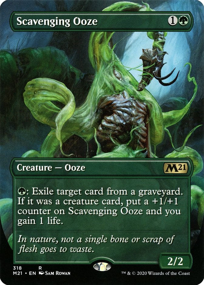 Scavenging Ooze (Alternate Art)