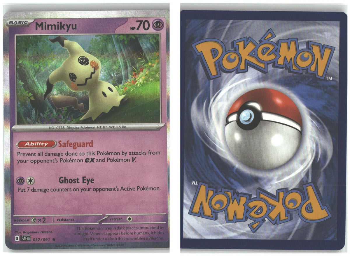 Front + Back scan