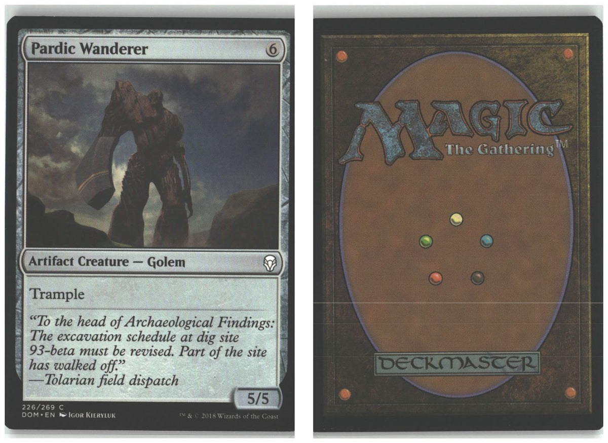 Front + Back scan