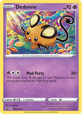 Dedenne - SWSH080