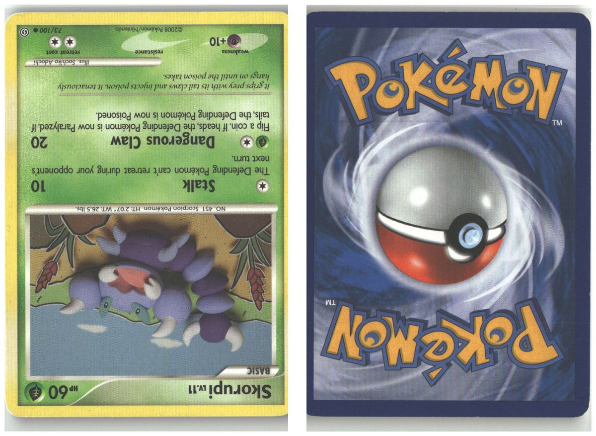 Front + Back scan