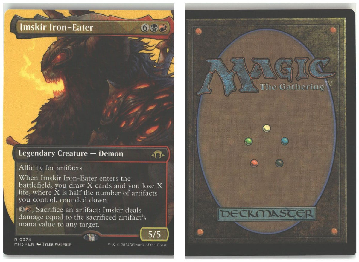 Front + Back scan