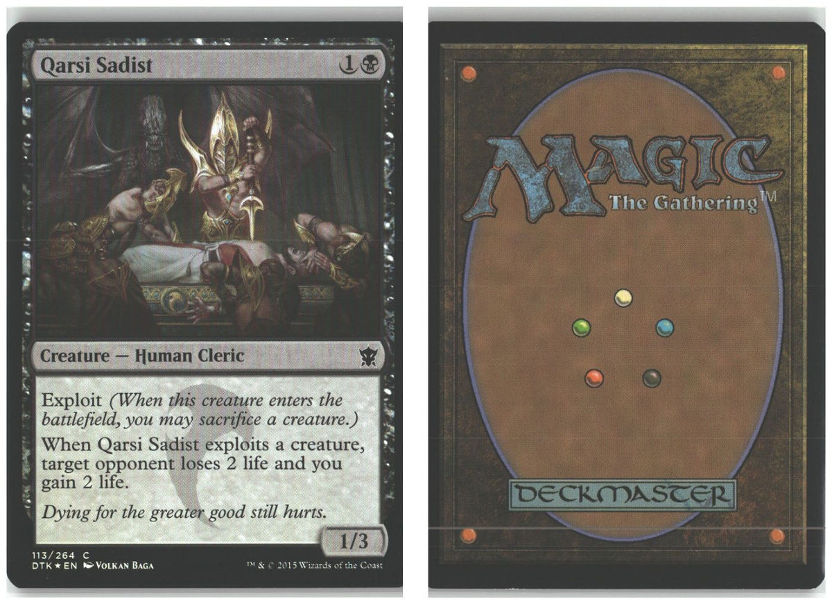 Front + Back scan