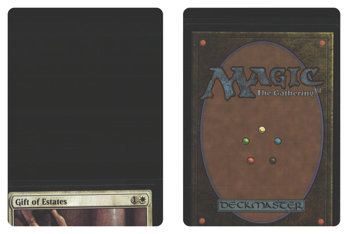 Front + Back scan