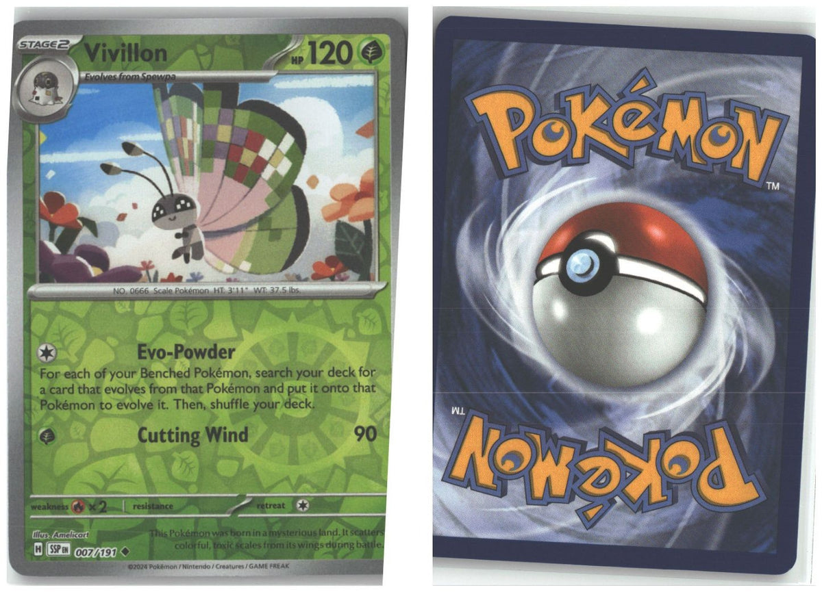 Front + Back scan